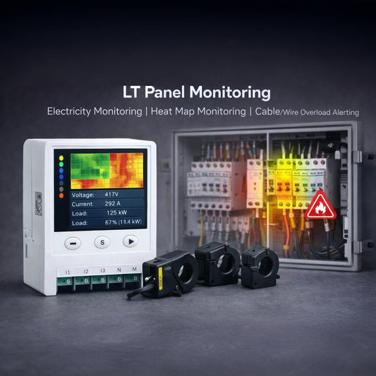 LT Panel Monitoring | Electricity Monitoring | Heat Map Monitoring | Cable/Wire Overload Alerting